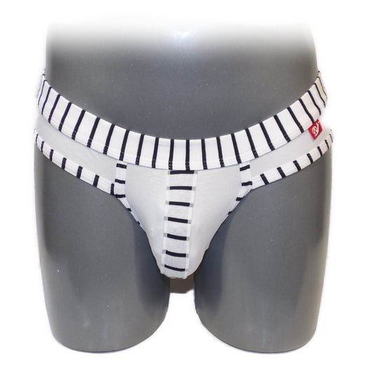 Slip mit gestreiftem Rand