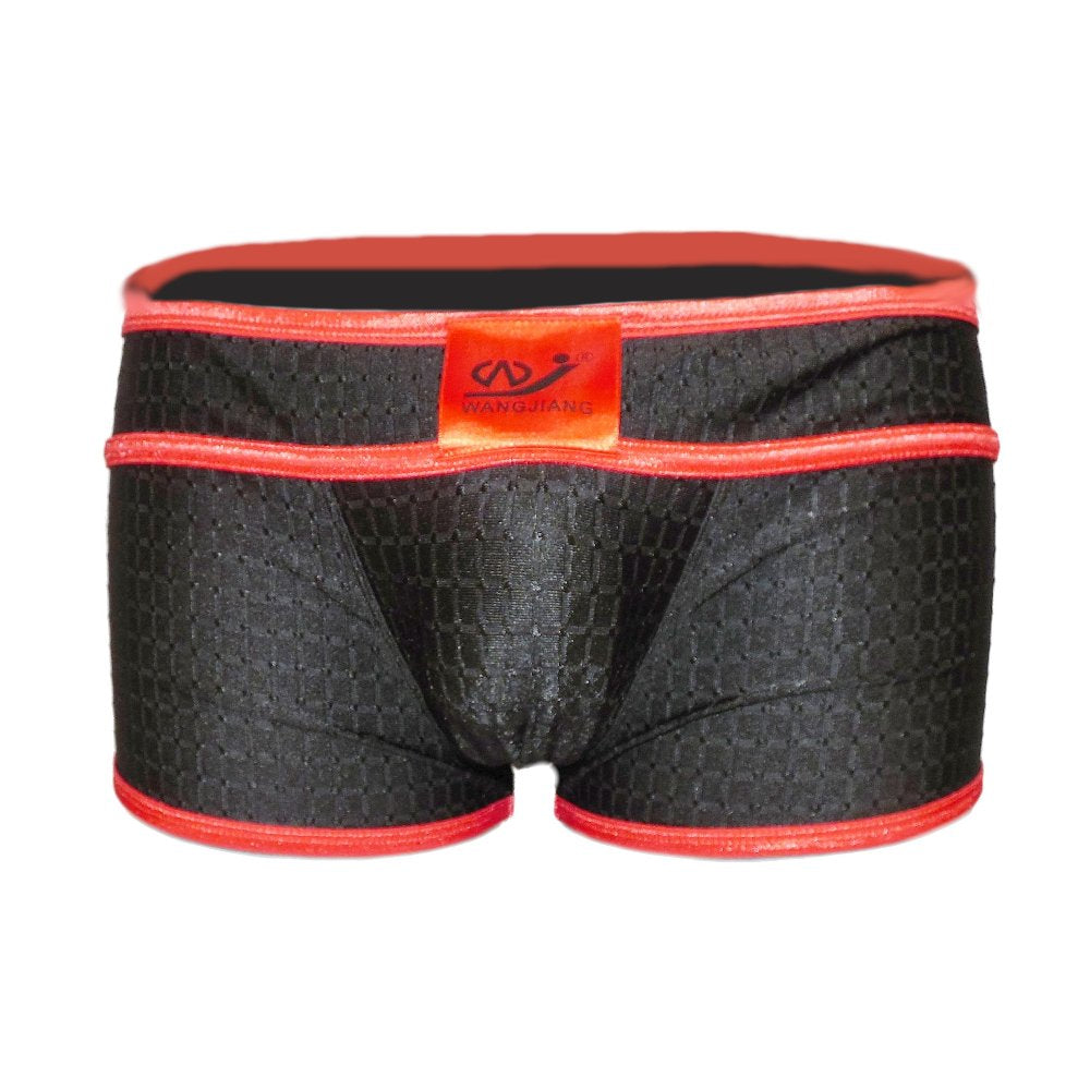 Pants with contrasting seams
