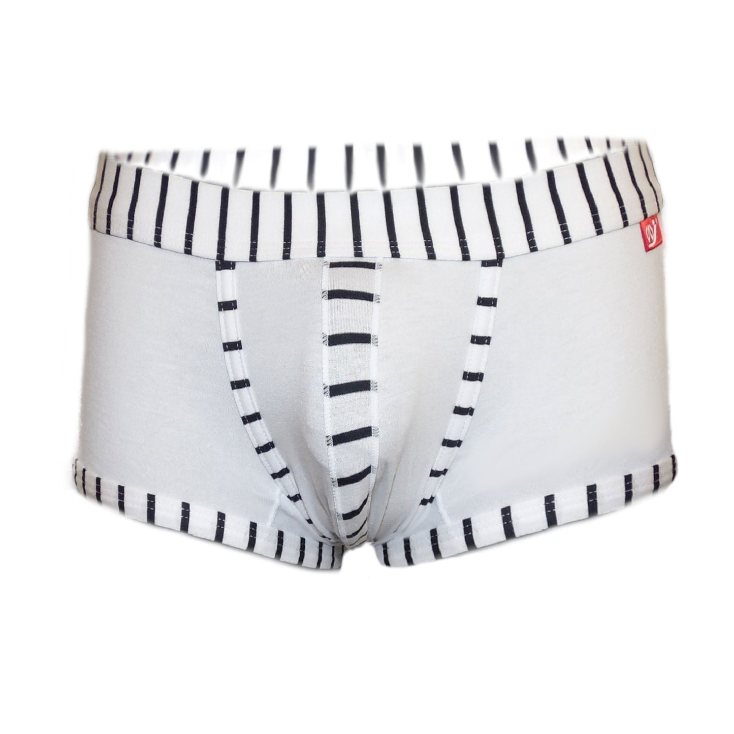 Boxer mit gestreiftem Rand