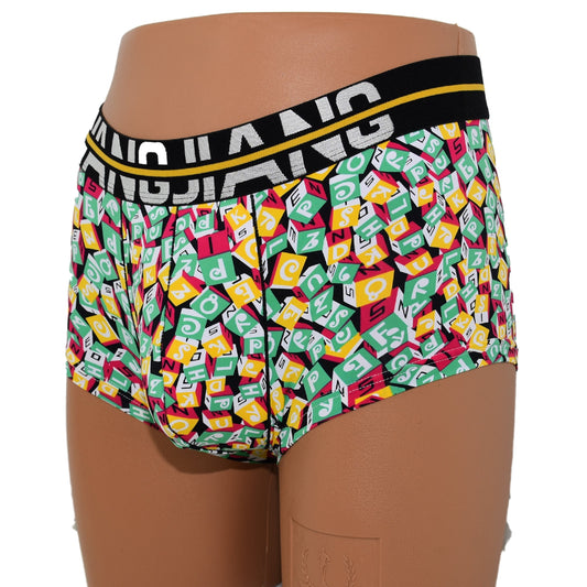 Boxer modisch bedruckt