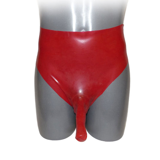 Mens short with condom