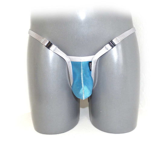 Men Micro Strings Thong Open Butt mit Clips