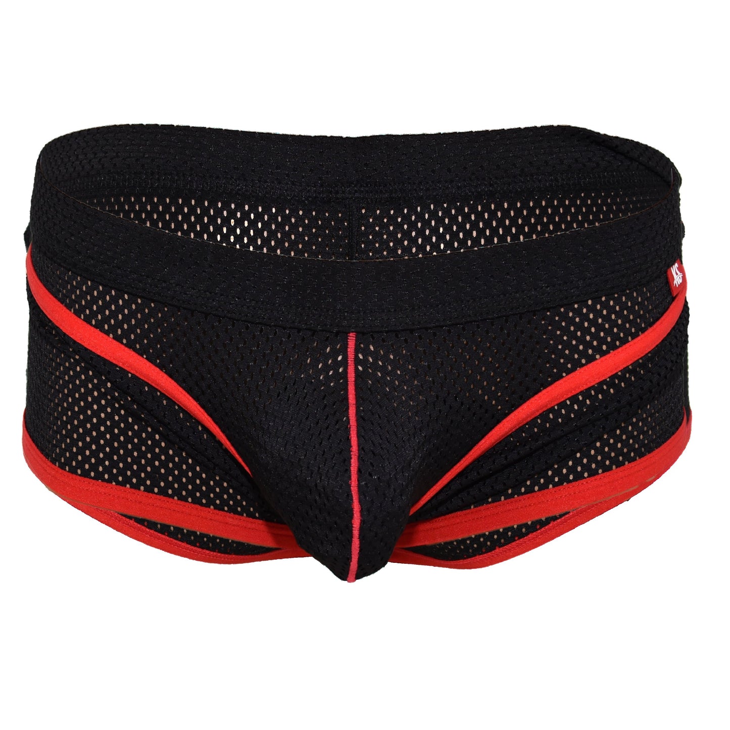 String-Pants zweifarbig angesetzt