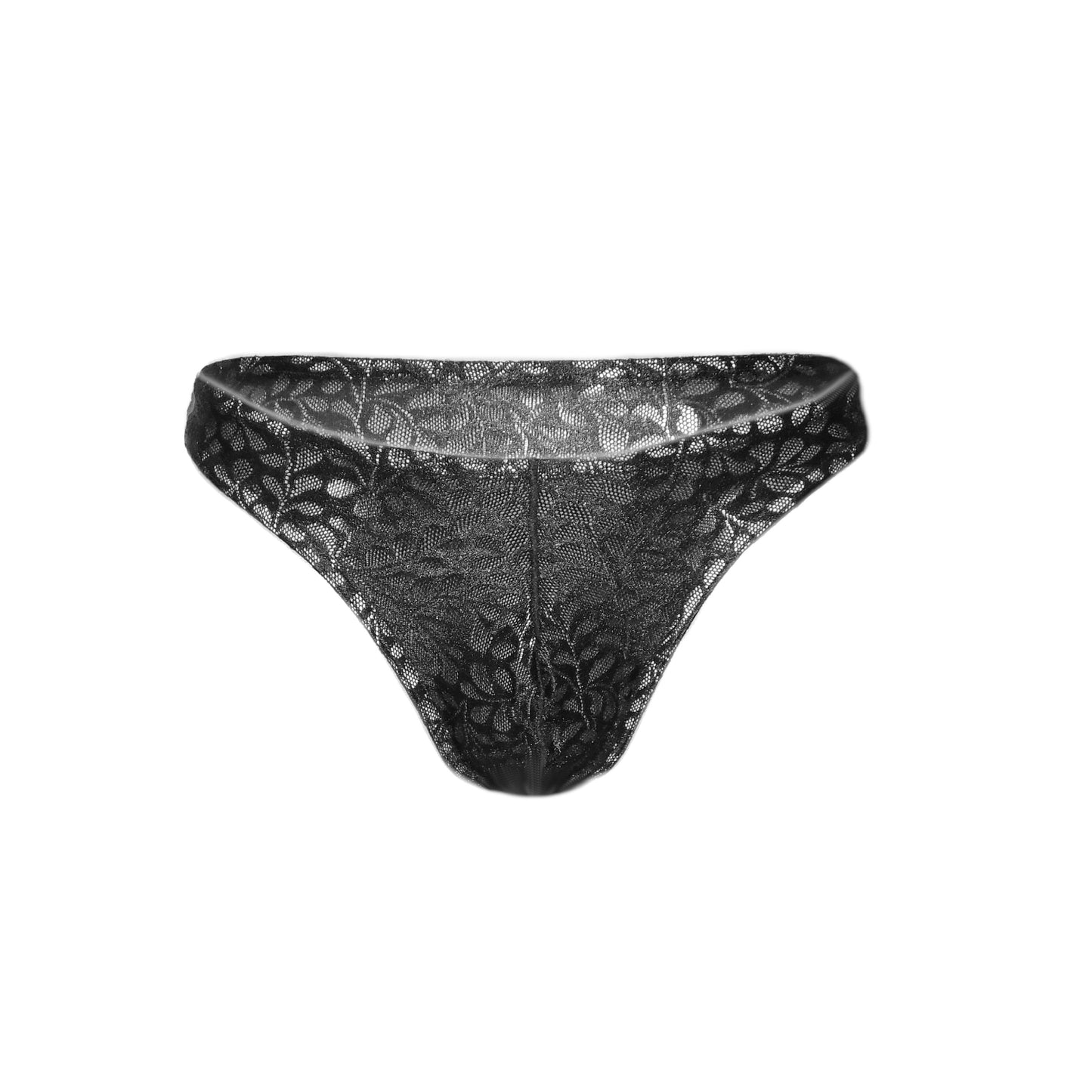 Slip mit transpatenten Mustern