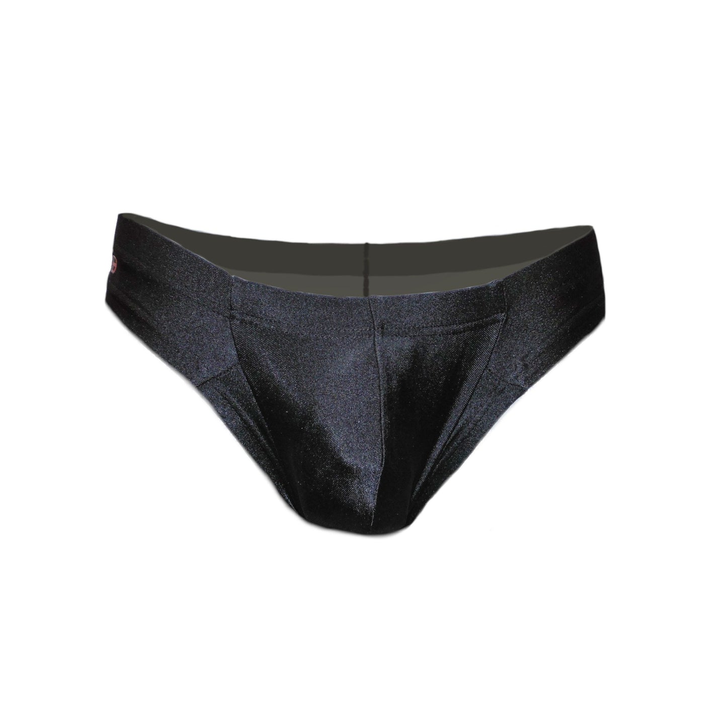 Slip mit Glanzstoff