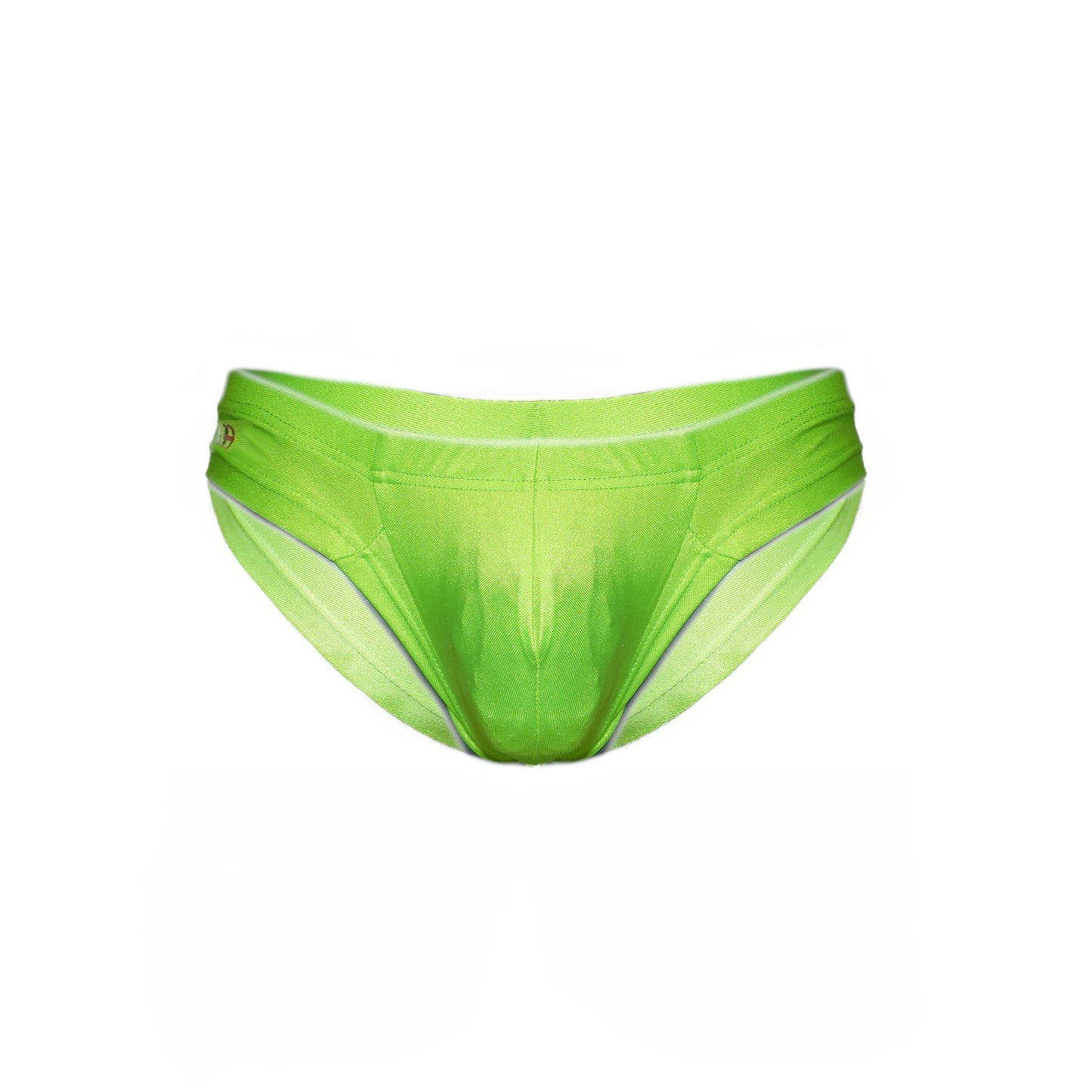Slip with shiny fabric