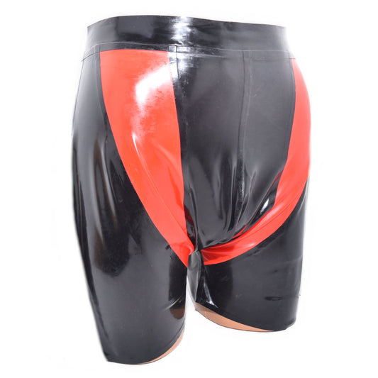 Latex Shorts mit modischen Design