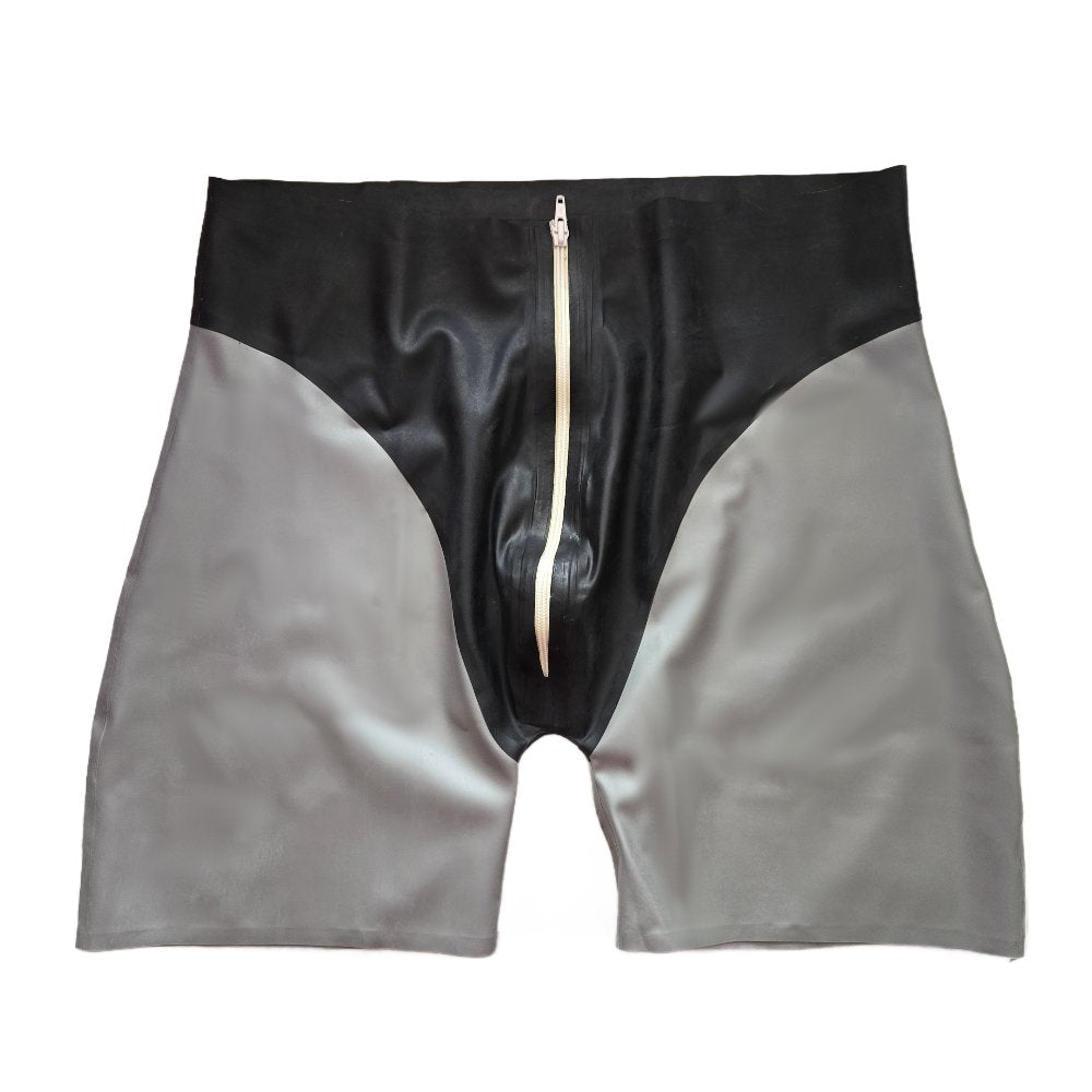 Latex String -Slip mit Reißverschluss