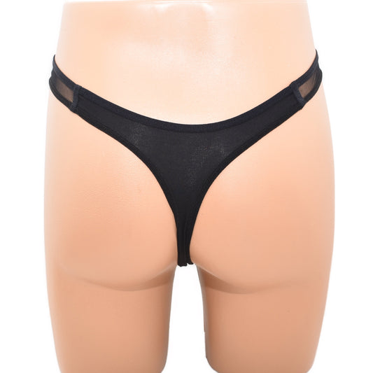 Men Pouch Transparent See Through Mesh Male String