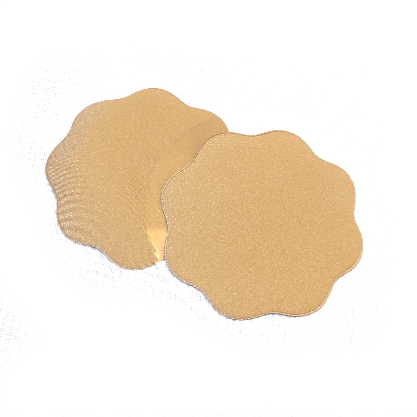 Nippelcover Aufkleber Hautfarbe Blumenform