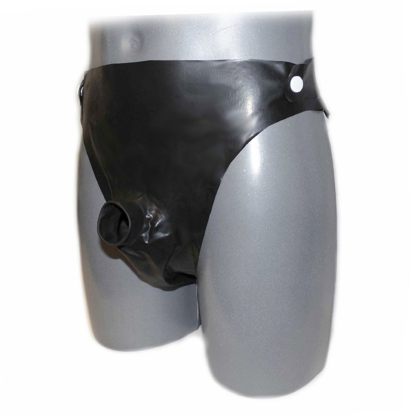 Latex Rüsselslip ouvert seitlich zum öffnen 3 Knöpfe