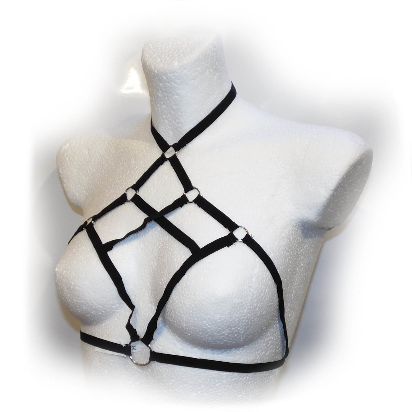 Bras Black Harness