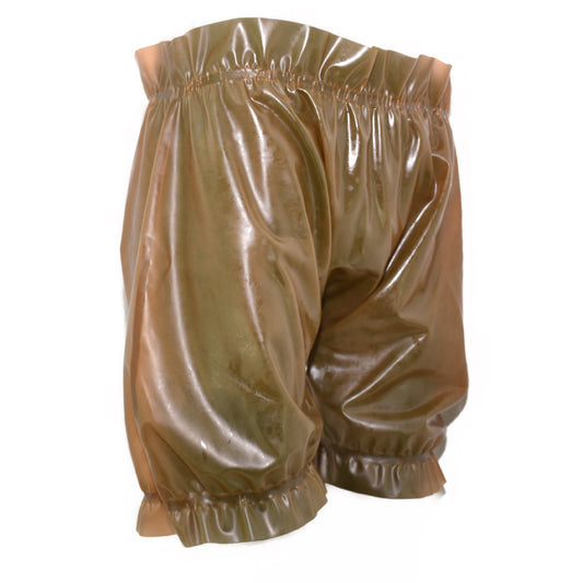 Latex Rüschen Shorts