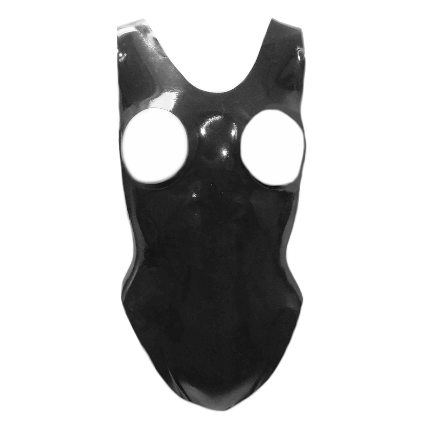 Latex Female Body Schwarz - 0,3 mm