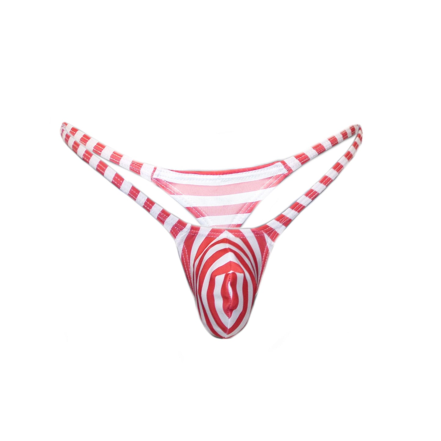 Mens thong bulge pouch thong