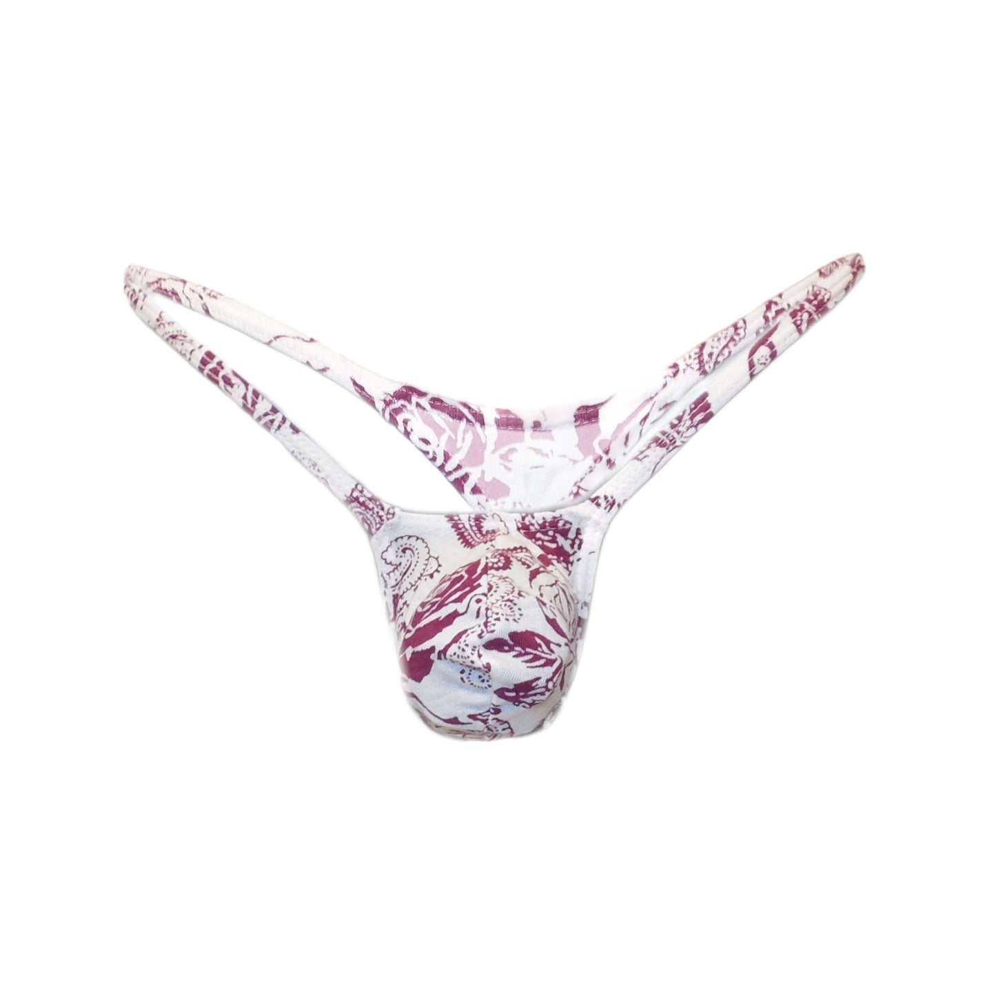 Mens thong bulge pouch thong Rosa