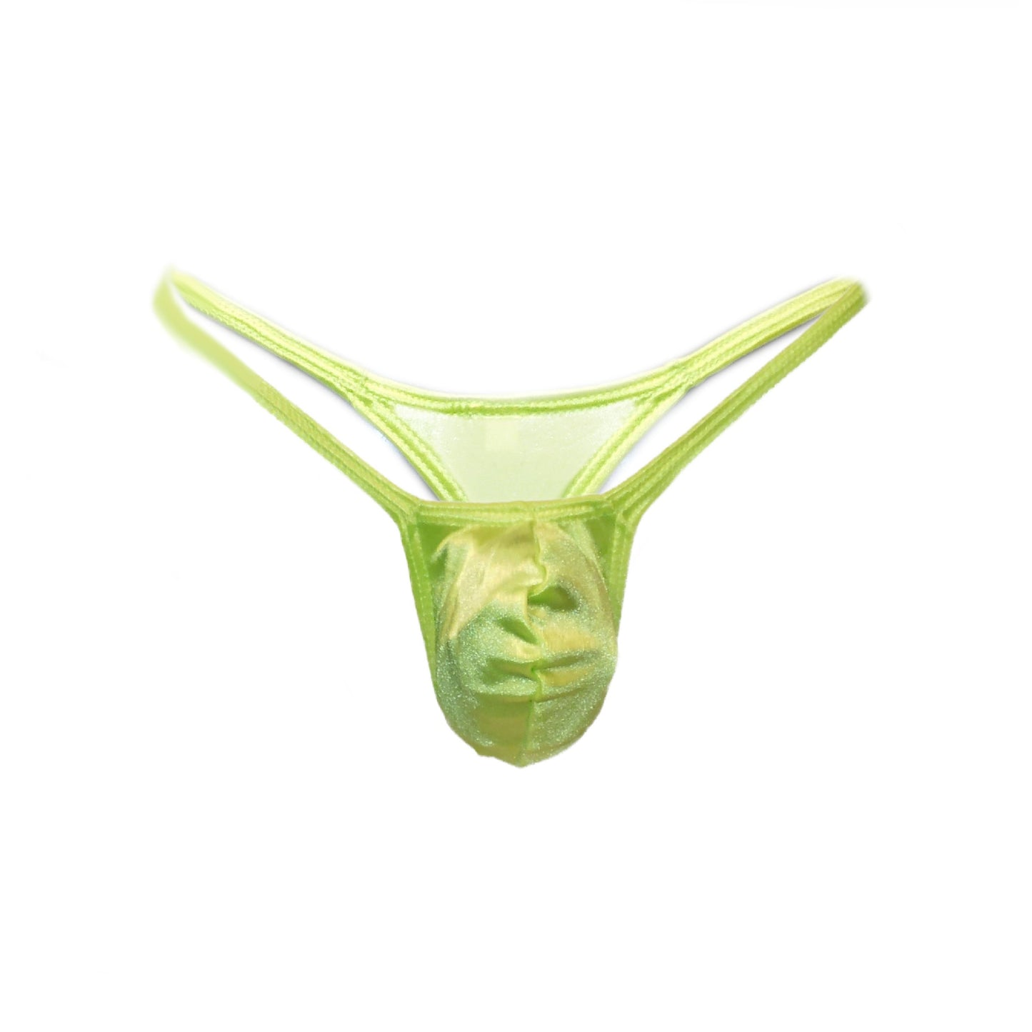 Men's thong bulge pouch thong
