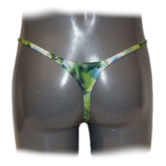 Mens thong bulge pouch thong
