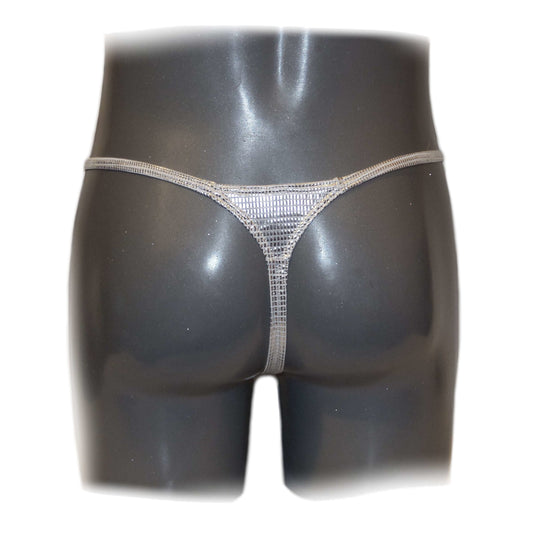 Mens thong bulge pouch thong