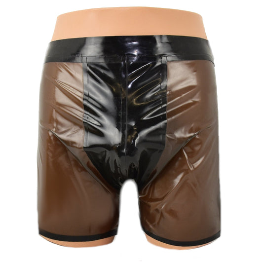 Latex Shorts transparent, hand made and top quality