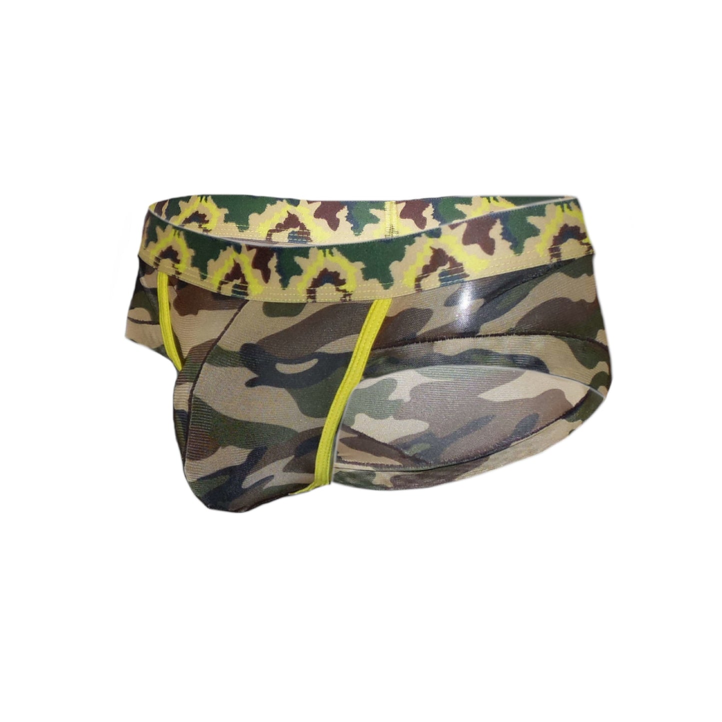 Boxer in stylischen Camouflagemuster
