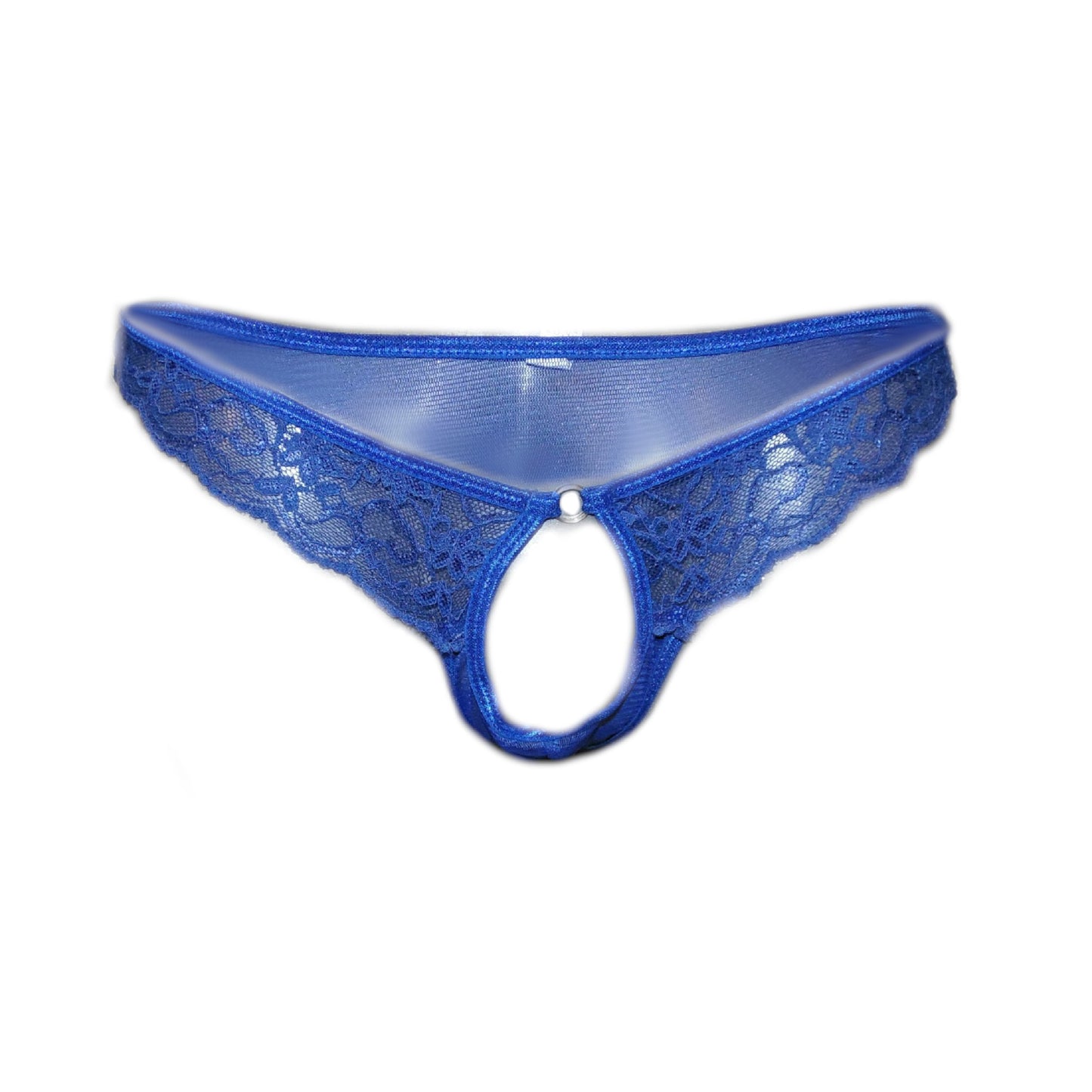 String mit Spitze - Thong Menstring