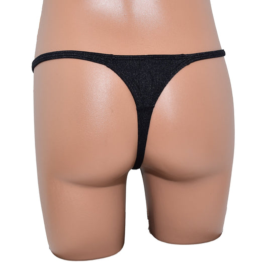 Mens thong bulge pouch unicolor