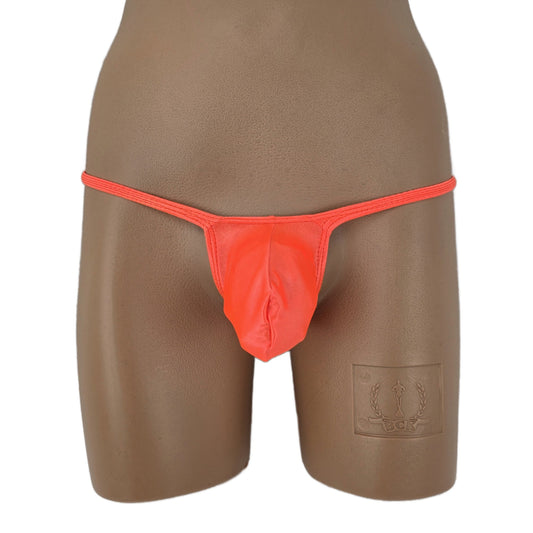 Mens thong bulge pouch unicolor
