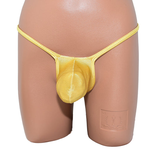 Mens thong bulge pouch unicolor