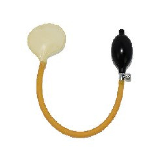Latex Maske mit Mundknebel - 0,3 mm starkes Mat