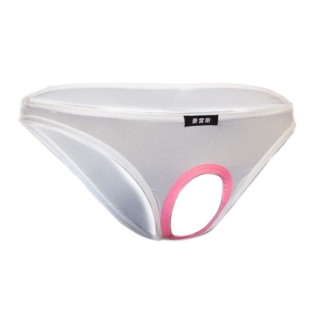 Men's open front briefs