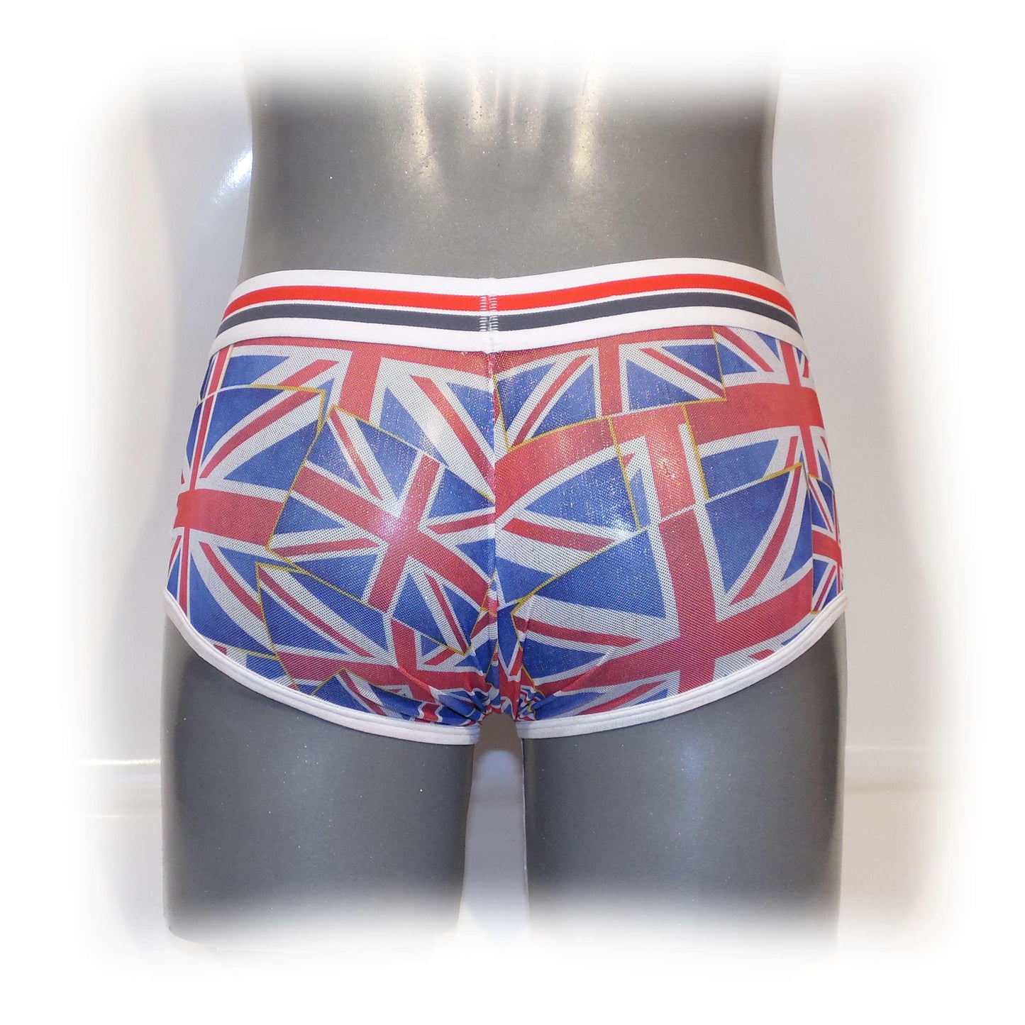 Mens Pants bulge pouch Slip Union Jack