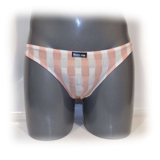 Mens Slips bulge pouch Slip Streifen