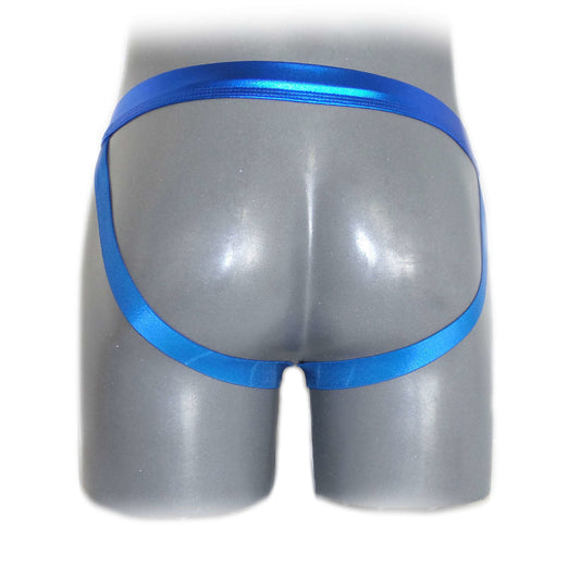 Metallic Bulge Pouch Men Jocks