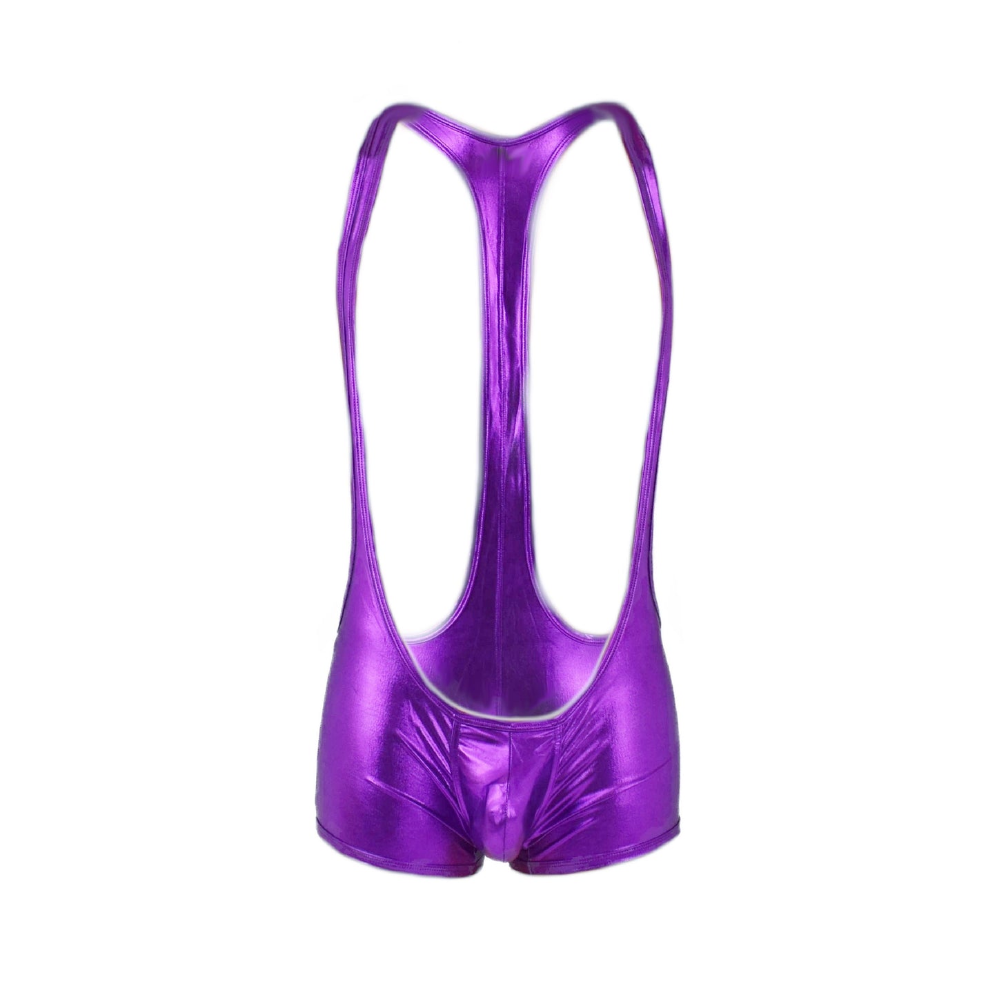 Metallic Bulge Pouch Body Men
