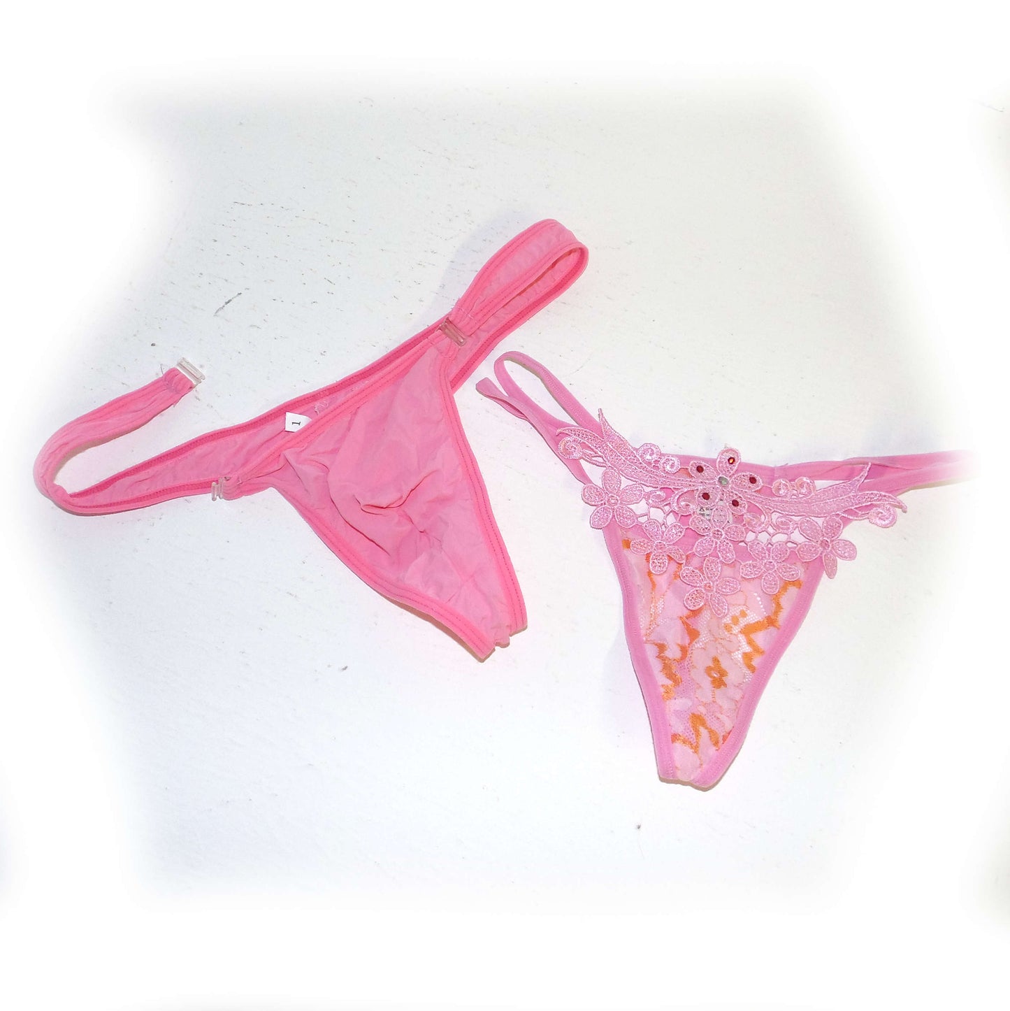 Set Erotic Loves Thongs Strings für Paare