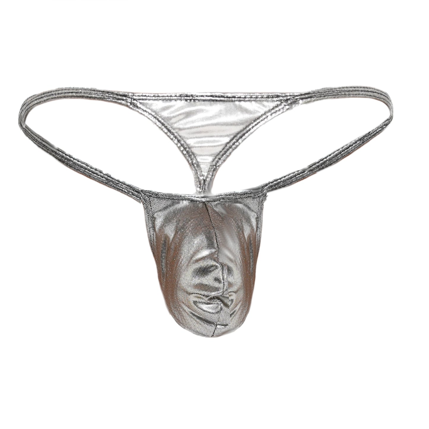 Mens thong bulge pouch thong