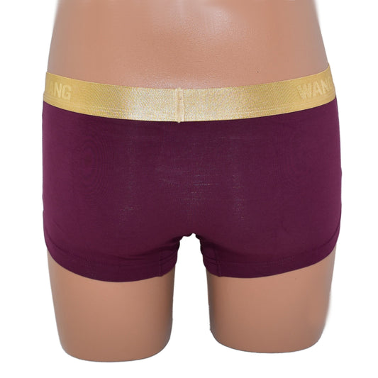 Boxer mit Goldrand Comicdruck