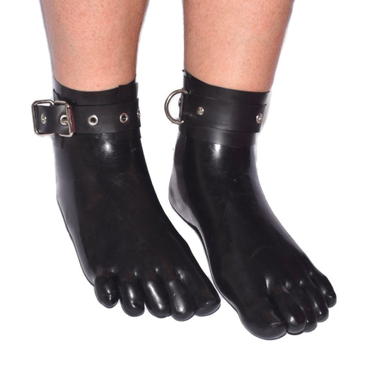 Zehensocken mit Fußfessel