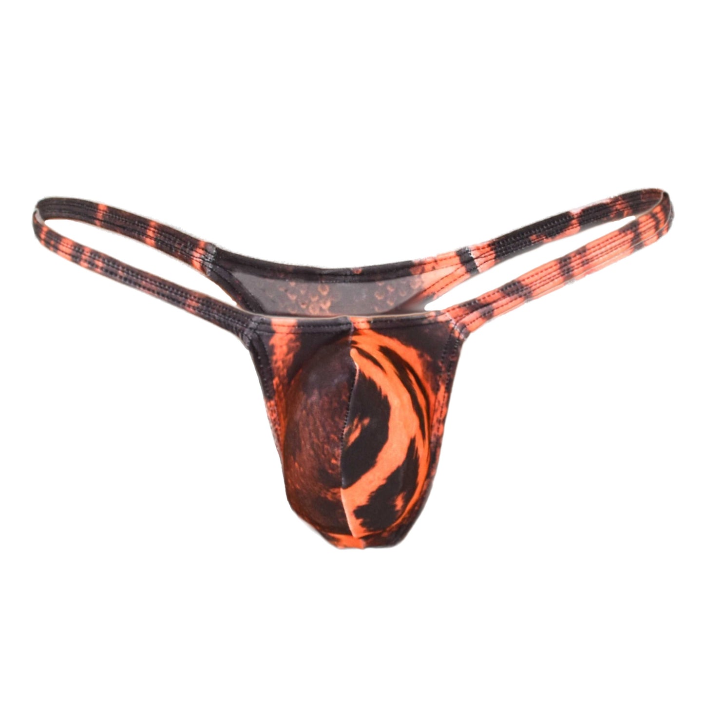 Men's thong bulge pouch thong