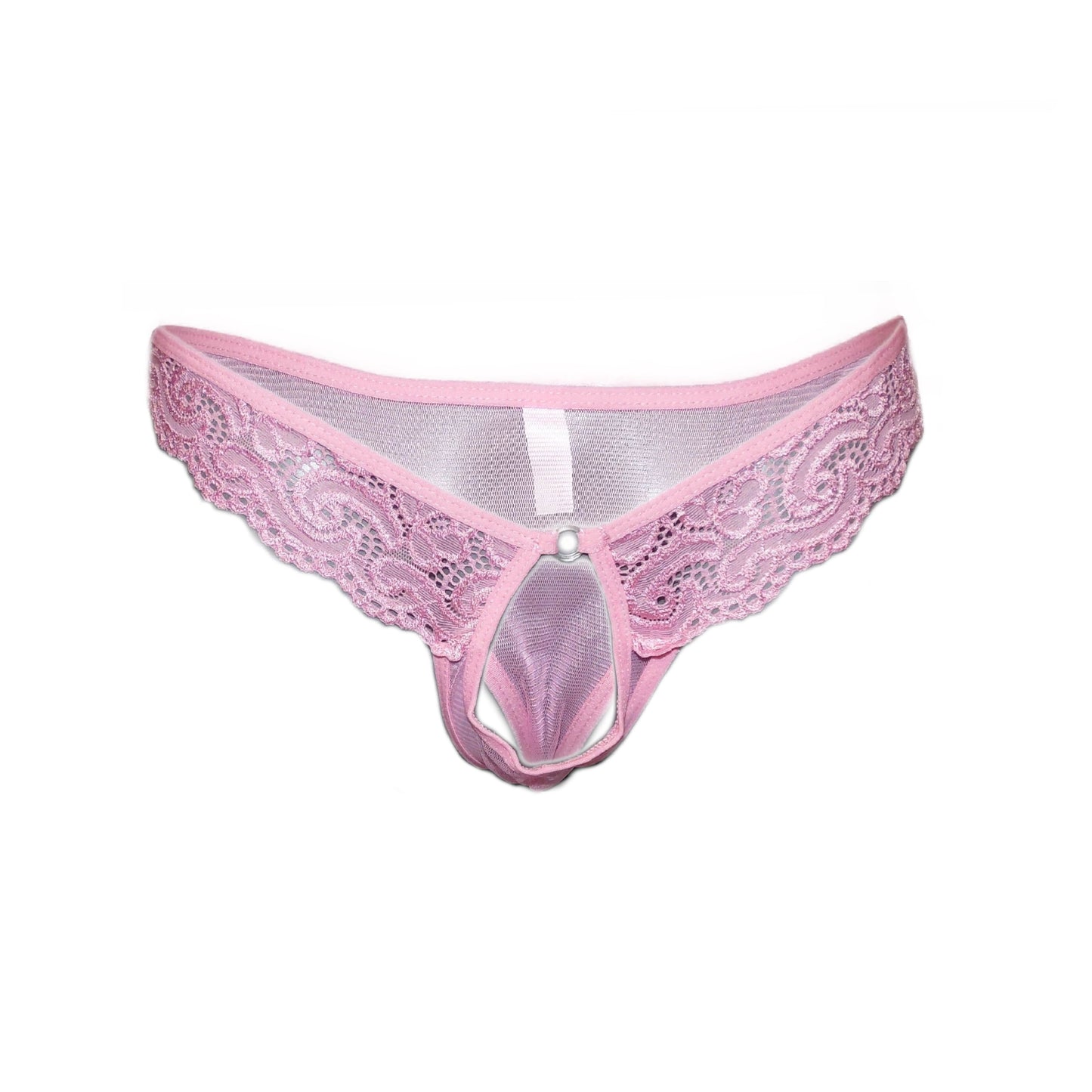 String mit Spitze - Thong Menstring
