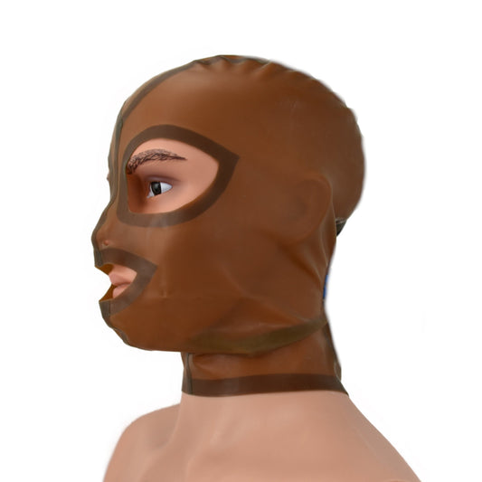 Latex Mask Fetish Unisex Standard Handmade