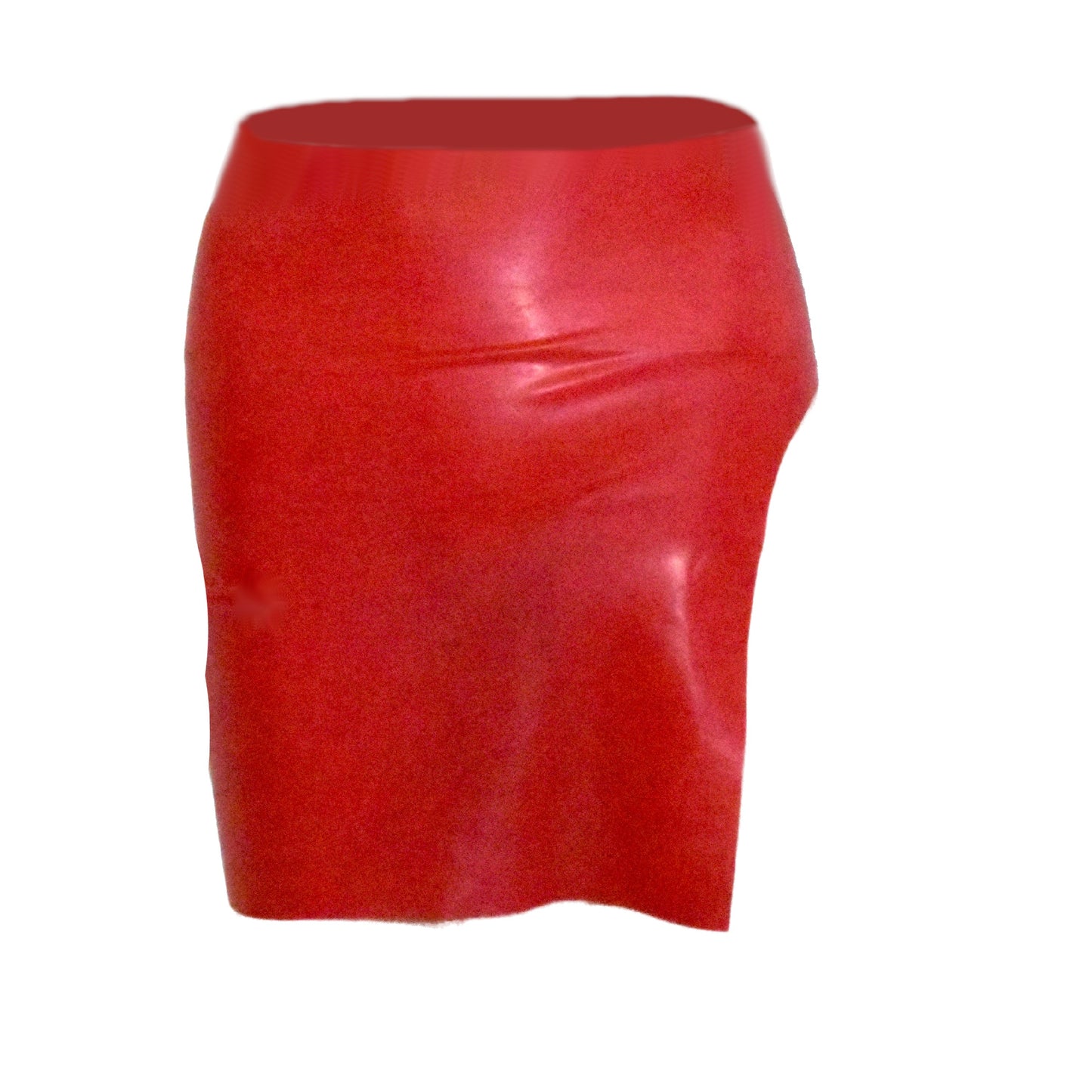 Latex Female Rock kurz seitlicher Schlitz