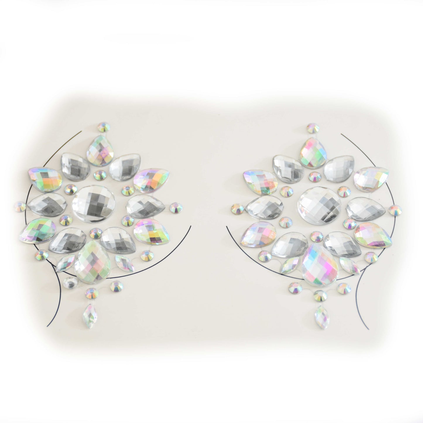 Nippel Cover Aufkleber Intim Schmuck