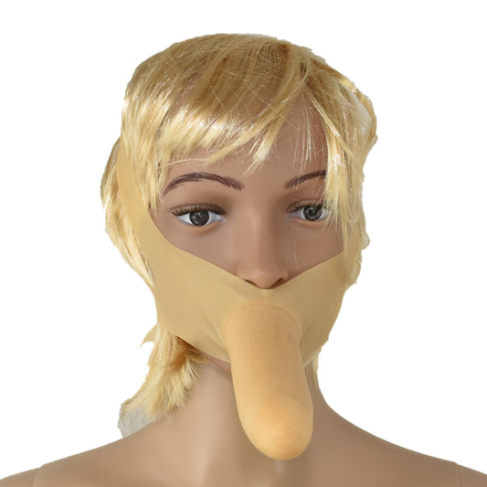 Latex Dildo mit Kopf- oder Oberschenkel Gurt 15 cm