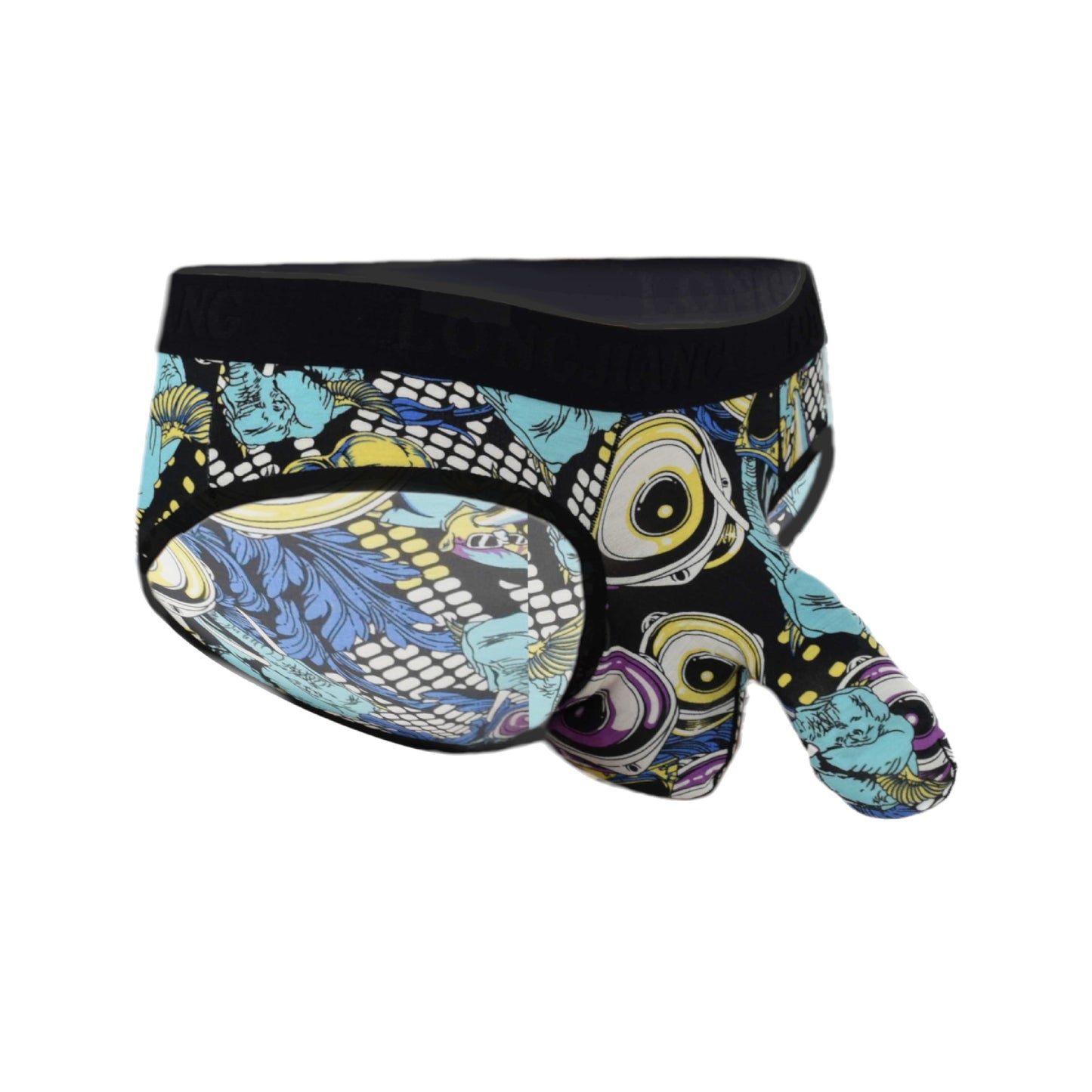 Brand Mens Bulge Pouch Thong Elephant Nose