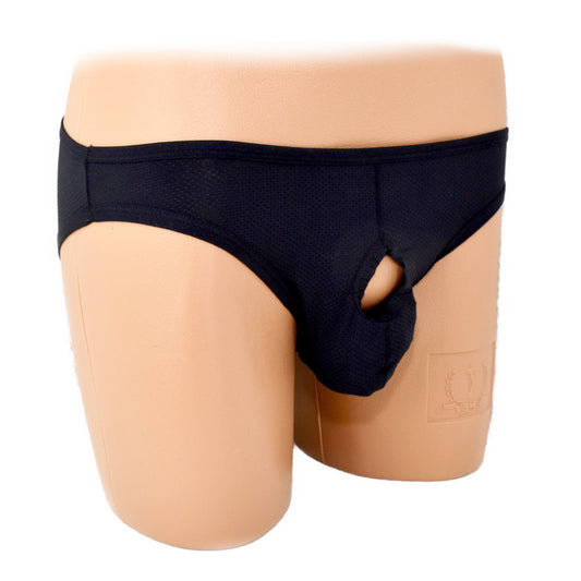 Men Open Thong Crotch Holes