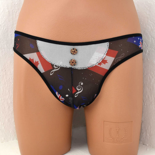 Flag String leicht transparent