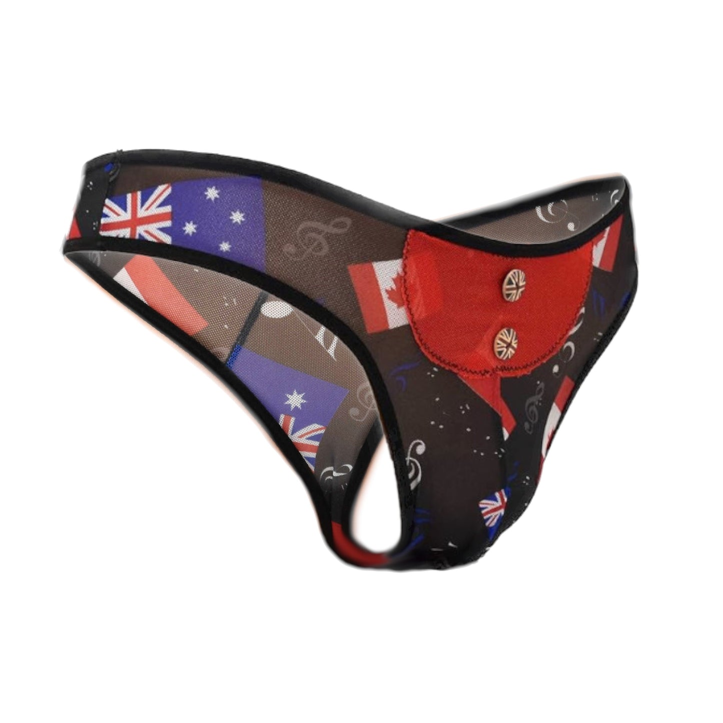 Flag String slightly transparent