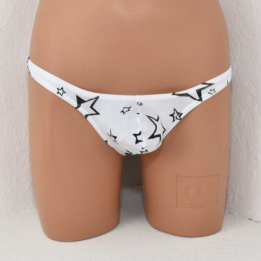Strings Baumwolle gemustert Sterne Thongs